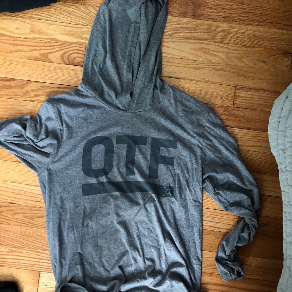 Orangetheory Fitness Grey Hooded pullover